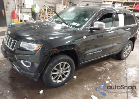 2016 Jeep Grand Cherokee Overland z USA, uszkodzony, nr VIN 1C4RJFCG2GC350917